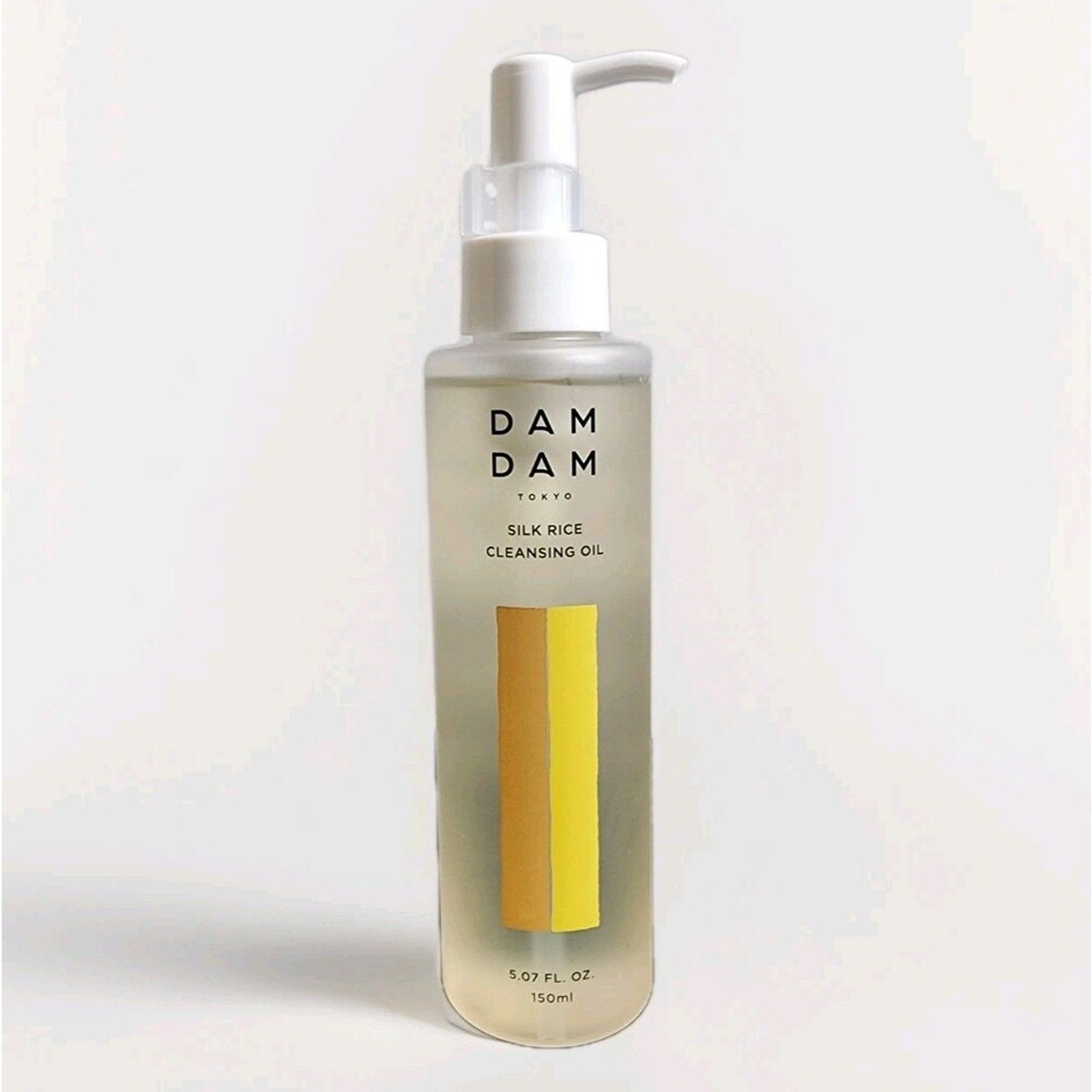 New DAMDAM Silk Rice Makeup-Removing Cleansing Oil 5.07 Fl. Oz.
